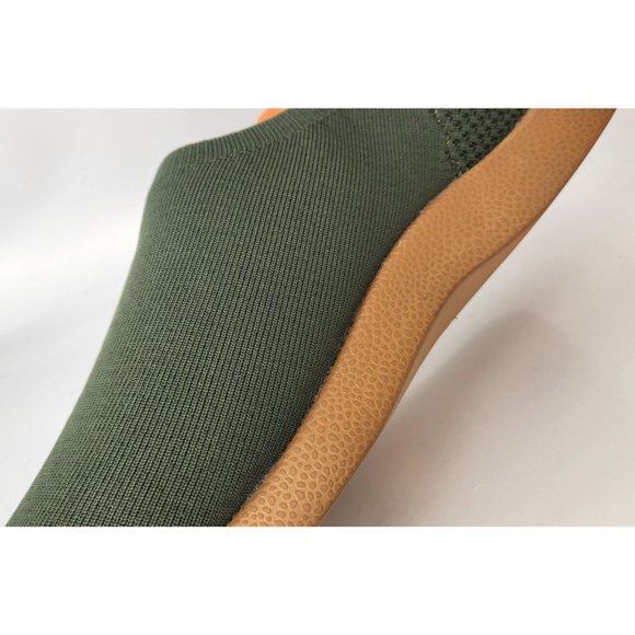 SoftScience The Tradewind Men's Slip On Athleisure Shoes - Sage & Tan Sole - Picture 10 of 13